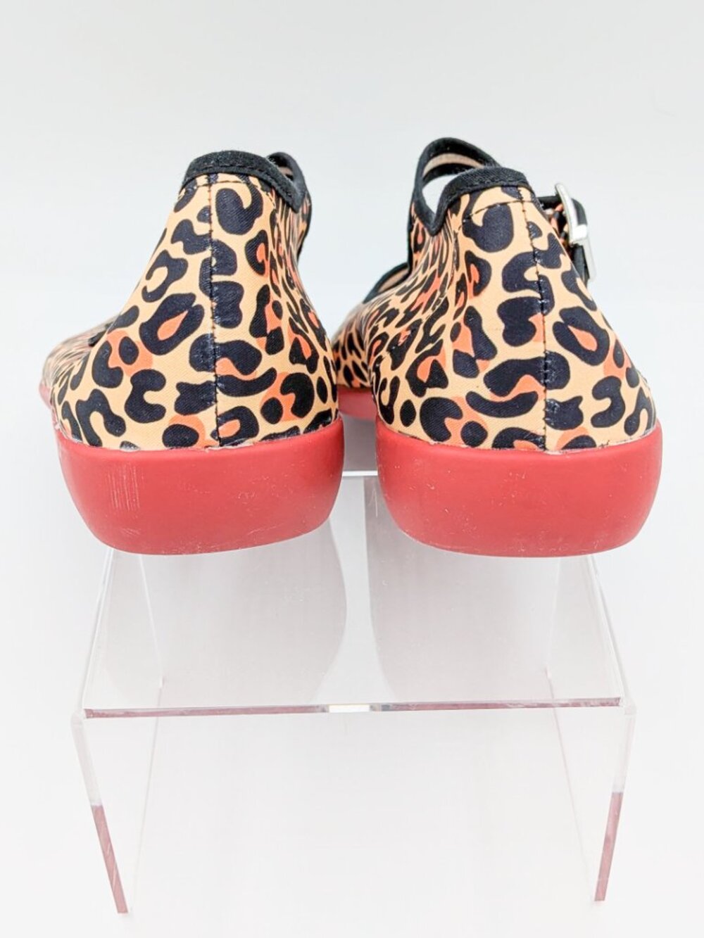 Hot Chocolate Design Chocolaticas Leopard print Mary Jane shoes NIB - size 8 - Picture 4 of 8